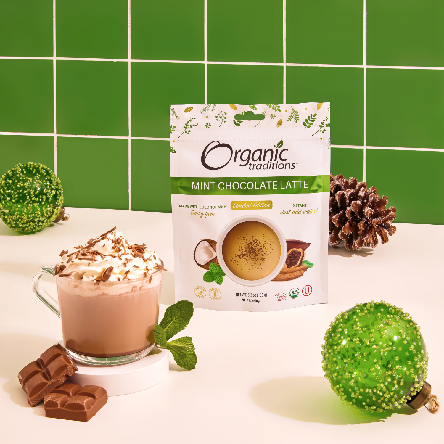 Organic Limited Edition Mint Chocolate Latte - BOGO