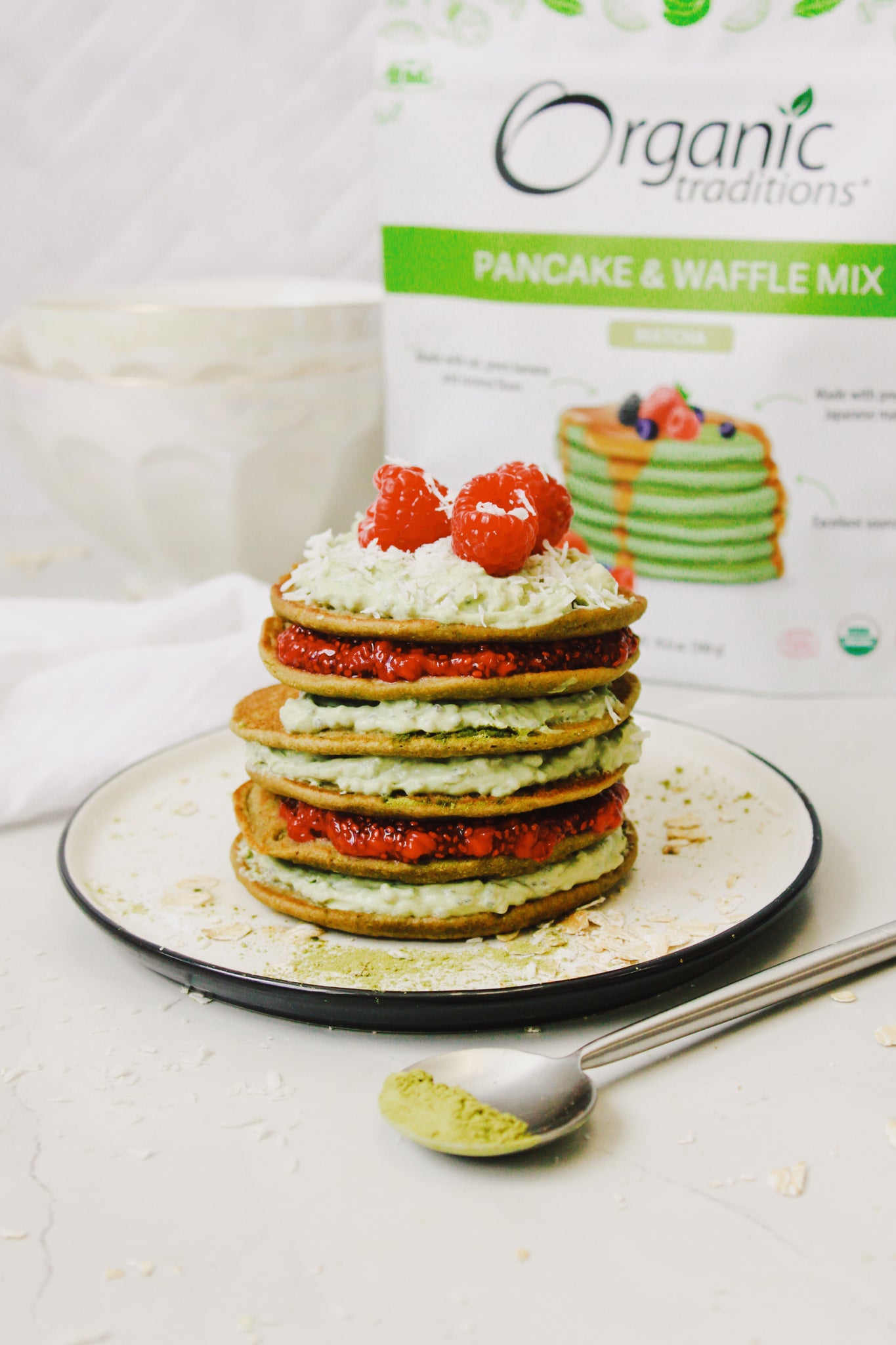 Matcha Pancake & Waffle Mix